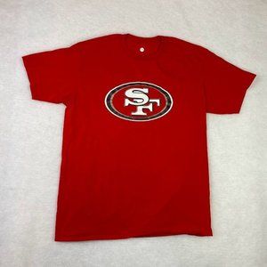Men's Red NFL San Francisco 49er's Kaepernick Short Sleeve T-Shirt Size XXL